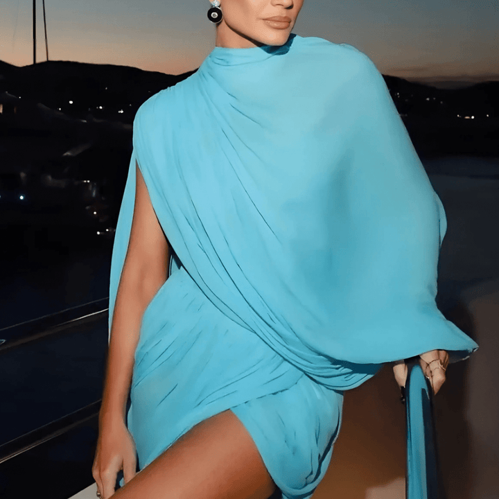Asymmetrisches Minikleid