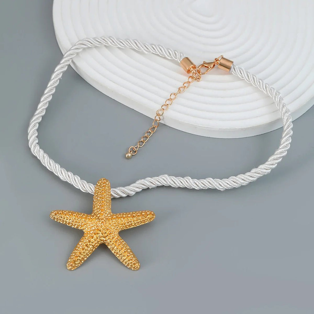 Boho Kette mit Seestern Charm