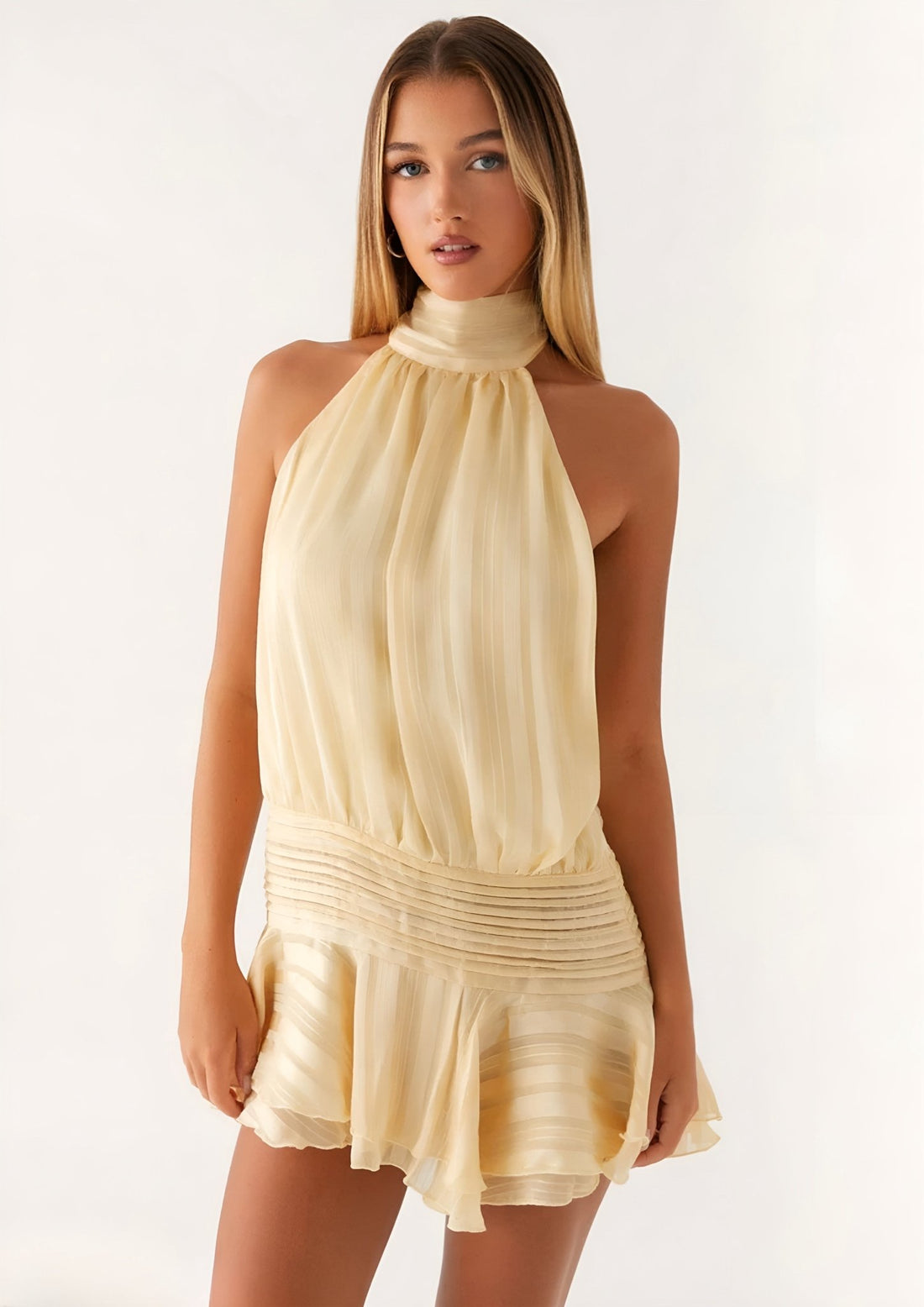 Feminines Midikleid in edlem Look