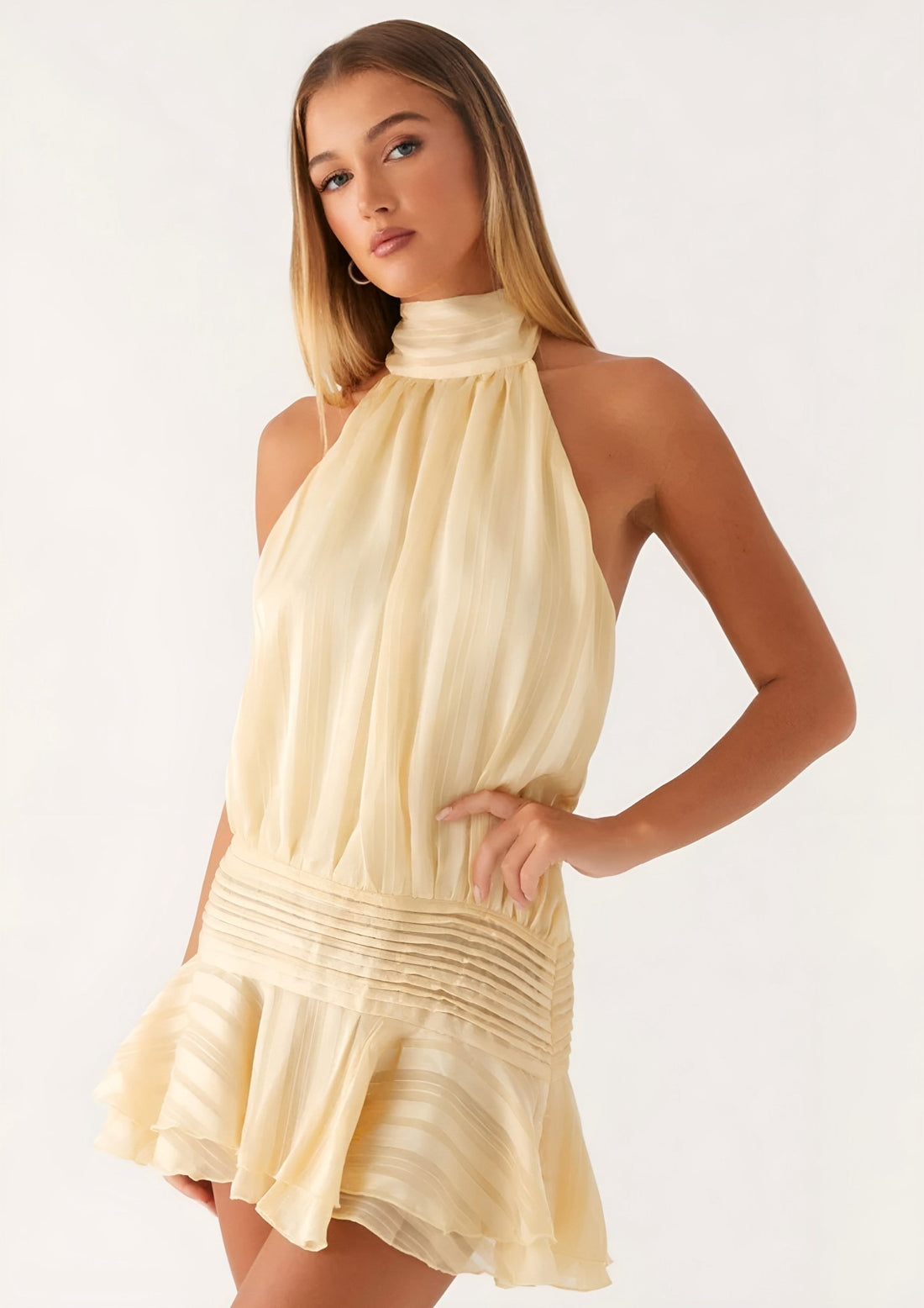 Feminines Midikleid in edlem Look
