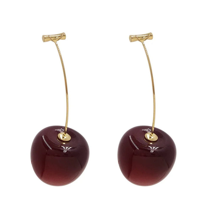 Kirsch-Ohrringe – Trendy Statement