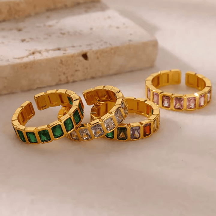 Regenbogen Ringe
