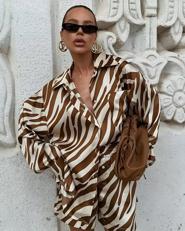 Zweiteiler mit Print - Summer Muse