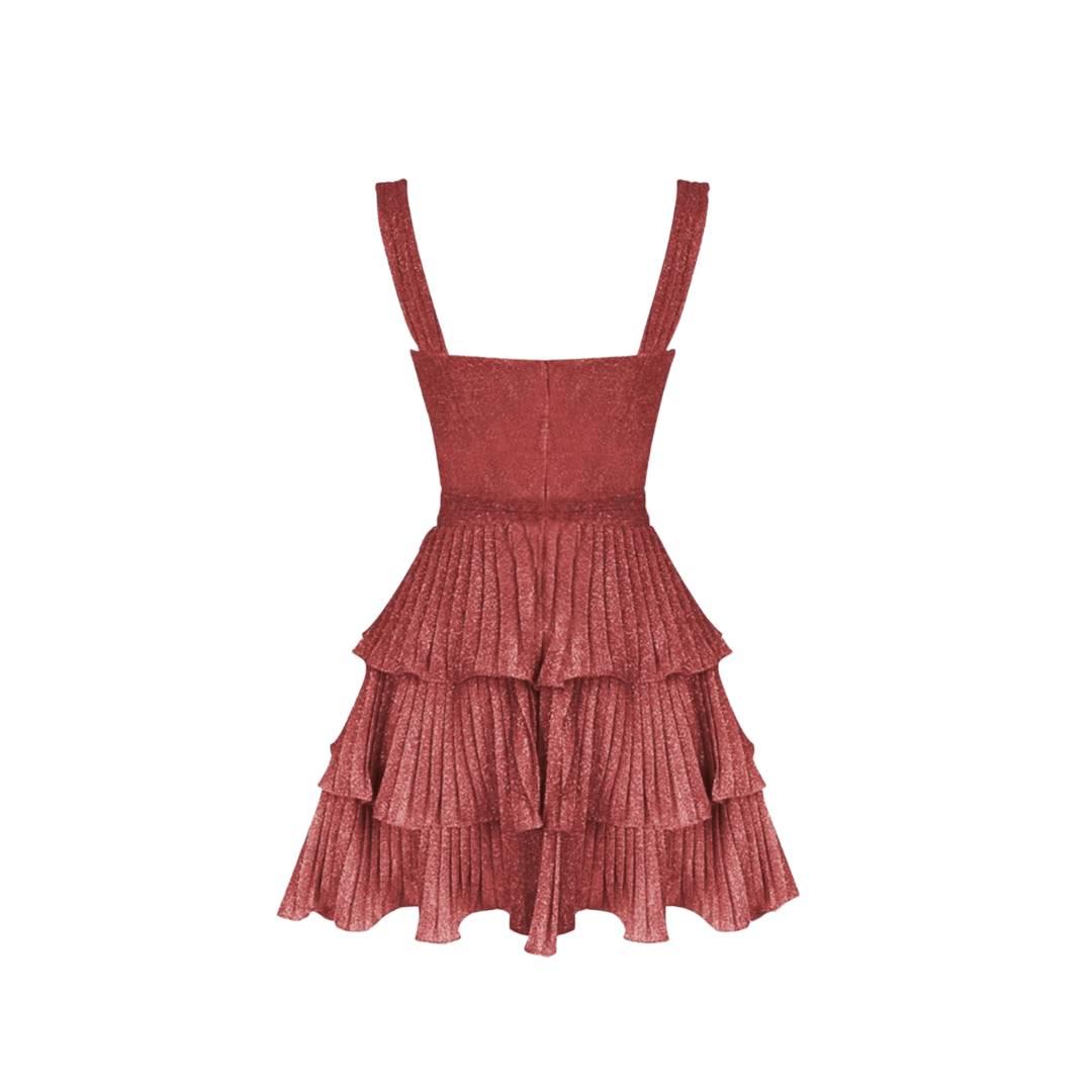 Zweiteiliges Strandset mit Bandeau-Top und Maxirock - Sunkissed Serenity